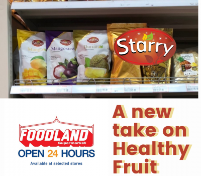 ‘Starry’ Healthy Fruit Snacks Are Ready in FOODLAND Supermarket!