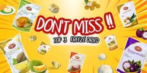 top 3 freeze dried fruit